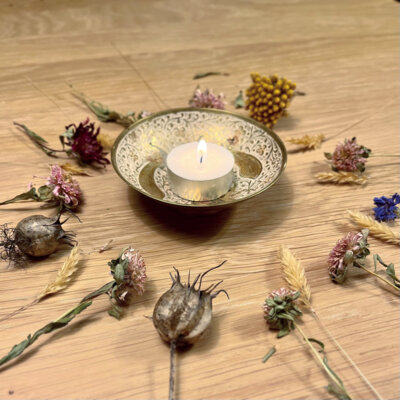 Nytårskvindecirkel med trommerejse i Roskilde, december 2022.